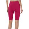 Canbebig Elastic High Waist Yoga Leggings for Women Sports Biker Shorts Thin Workout Running Gym Activewear Short Pants view 3