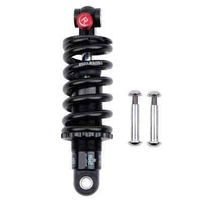 ZECHAO Adjustable Bike Spring Rear Shock Absorber Bike Damper Spring Absorber for Mountain Xc Soft Bike Suspension Rear Shocks (Color : 650LBS, Size : 125mm)