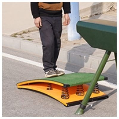 LXLZYXSF Somersault High Jumps Springboard Elastic Board for Adults Youths Kids, Kung Fu Martial Arts Training Equipment, Jumping Aid Supplies, School (Color : 6 Springs, Size : 60x120cm/23.6"x47.2")