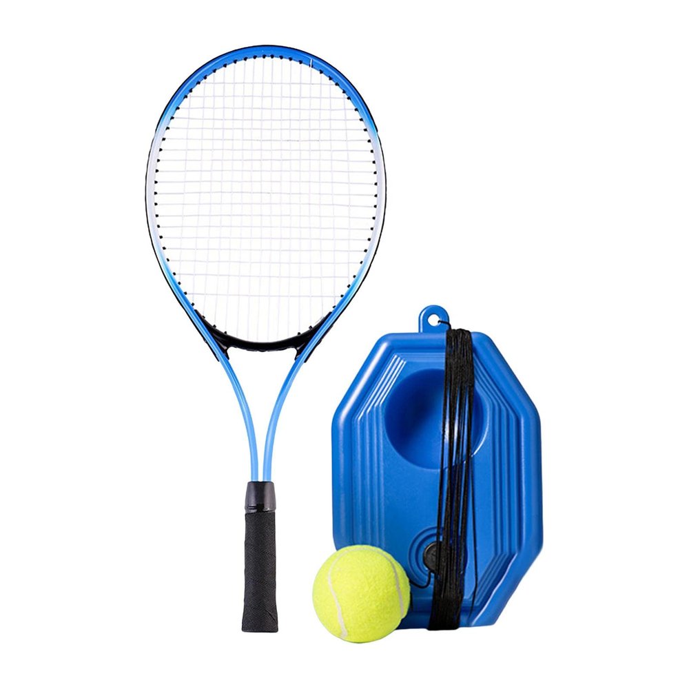 Fancyes Tennis Trainer Rebound Ball Tennis Rebounder Set, Lightweight Single Player Ball with String Solo Training Self Practice for Park, Kids Adults, Style A