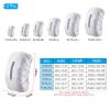 PATIKIL 40-50L Waterproof Backpack Rain Cover, 2 Pack Non-Slip Backpack Cover with Vertical Reflective Strap Stay Dry for Hiking, Camping, Hunting, M, Silver Tone view 2