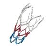 1pc Professional Basketball Chain Net Color Mesh Easy Installation for Courts Heavy Duty Material Compatible Standard view 1