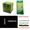 linguang 50-250pcs Green Long Lasting Fishing Glow Sticks with Sleeve and Corks Slide On Line for Underwater,BellBobbers Floater (50pcs 7.5mm75mm) view 3