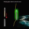 linguang 50-250pcs Green Long Lasting Fishing Glow Sticks with Sleeve and Corks Slide On Line for Underwater,BellBobbers Floater (50pcs 7.5mm75mm) view 4