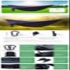 HEPYLAIFU Hammock Tent Heavy Duty Portable Camping Hammock with net Travel Backpacking Hiking Outdoor (Color : A) view 3