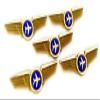 PCT WEST Airlines Pilot Wings Lot of 5 Pins view 1