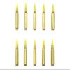 223 Remington / 5.56 NATO Snap caps - Dummy Training Rounds - Set of 10 (Yellow & Brass) view 1