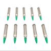 223 Remington / 5.56 NATO Snap caps - Dummy Training Rounds - Set of 10 (Green & Nickel) view 3