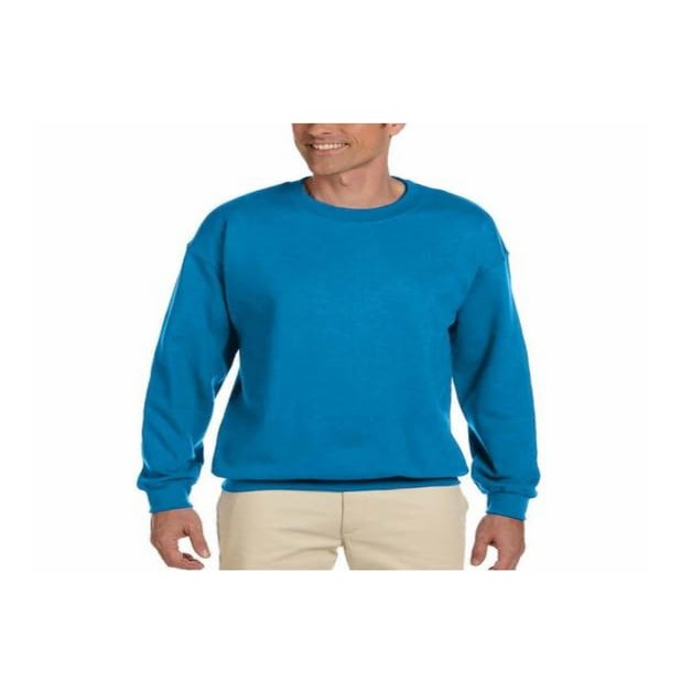 Gildan 180 - Adult Crewneck Sweatshirt Heavy Blend Sapphire