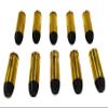 10mm AUTO Snap caps - Dummy Training Rounds - Set of 10 (Black & Brass) view 3