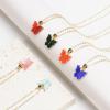Adoshine Butterfly Necklace Bohemian Retro Chain Friendship Necklace for Women Good Luck Pendant Chain Necklace with Message Card Gift Card view 2