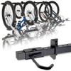 GoSports Wall Mounted Bike Rack for Garage - Vertical Storage for 4 to 6 Bicycles view 1