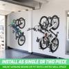 GoSports Wall Mounted Bike Rack for Garage - Vertical Storage for 4 to 6 Bicycles view 4