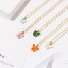 Adoshine Butterfly Necklace Bohemian Retro Chain Friendship Necklace for Women Good Luck Pendant Chain Necklace with Message Card Gift Card view 3