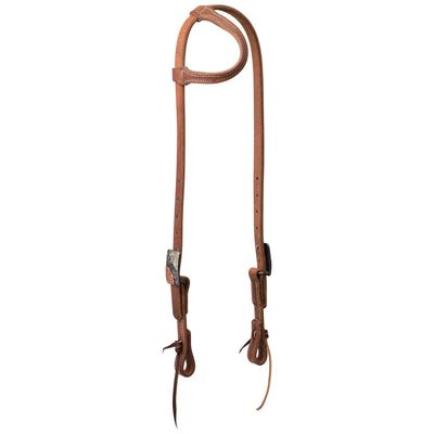 Weaver Leather Protack Co Flwr Sl/Ear Headstall
