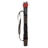 Valhalla Gear, Opened Quiver Handmade from Full Grain Leather - Bourbon Brown view 1