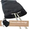 Toddmomy Badminton Racket Bag Badminton Pouch Tennis Racket Case Pouch Tennis Bag Racquet Storage Flannel Black Sports view 2