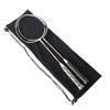 Toddmomy Badminton Racket Bag Badminton Pouch Tennis Racket Case Pouch Tennis Bag Racquet Storage Flannel Black Sports view 4