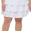 Calvin Klein Performance Womens Plus Tennis Fitness Skort White 1X view 3