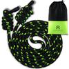 ALPHANIZE Flow Rope Exercise Jump Ropes for Home Gym Cardio - Jump Rope for Fitness for Men & Women - Boxing & MMA Full Body Workout view 1