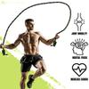 ALPHANIZE Flow Rope Exercise Jump Ropes for Home Gym Cardio - Jump Rope for Fitness for Men & Women - Boxing & MMA Full Body Workout view 4