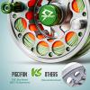 Piscifun Sword Fly Fishing Reel with Line, Pre-Loaded CNC-Machined Aluminum Alloy Fly Reel, Light Weight and Corrosion Resistance Design, 5/6wt Gunmetal view 3