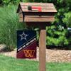 House Divided Cowboys and Commanders Double Sided Garden Flag view 3