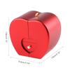 Christmas Gift Box Rose Ring case Wedding Jewelry Rose Flower Box For Necklace Bracelet Birthday Party Valentine'S Day New Year Gift(Size: 13 * 13 * 9.5cm) view 2