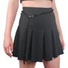 Colorful Chain Belt | Rave Festival Concert Accessories | Chain Jewelry | Rave Outfit | Festival Outfit (M-BLACK) view 1