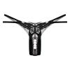 Boxers for Women Underwear Cotton Women Embroidered Hollow Butterfly Sexy Low Waist Lace Thong Underwear plus Size Black view 1