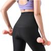 2 in 1 Sauna Shorts Women Neoprene Sauna Pants High Waist Sweatpants Fat Burning Heat Slimming Thermal Tights Exercise Fitness Sauna Suits (Color : Black, Size : X-Large) view 4