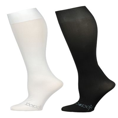 Medium Charcoal & White Gift Set Socks