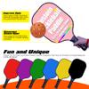 Custom Pickleballs Paddles Set, Graphite Face Pickleballs Paddles with Honeycomb Core and Premium Comfort Grip, 2 Pickle Ball Racquet with 4 Balls with1 Portable Bag for Men and Women, LightPink view 4