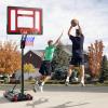 Giantex 10 Ft Basketball Hoop Outdoor - 5 FT to 10 FT Height Adjustable Indoor Portable Basketball Goal System with 2 Wheels, Weight Bag, Fillable Base, 32" Backboard, Perfect for Kids Teens Adults view 2