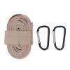 NDNCZDHC Camping Storage Strap 10.17ft Lanyard Strap Adjustable Hammock Straps with 2 Carabiners for Outdoor Camping Kitchen Gear Clothesline view 2
