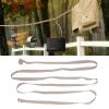 NDNCZDHC Camping Storage Strap 10.17ft Lanyard Strap Adjustable Hammock Straps with 2 Carabiners for Outdoor Camping Kitchen Gear Clothesline view 4