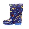 CsgrFagr Women's Suede Boots Toddler Rain Boots Baby Rain Boots Short Rain Boots For Toddler Easy On (Dark Blue, 12.5) view 4