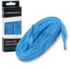 Winnwell Non Waxed Hockey Skate Laces - Ice Hockey & Roller Blade Skates Laces, Multiple Lace (Columbia Blue/Navy, 130") view 1