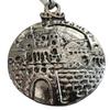 3D JERUSALEM Small Key Ring Chain Pendant Charm israel gift view 1