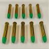 357 Magnum Snap caps - Dummy Training Rounds - Set of 10 (Green & Brass) view 4