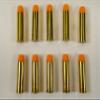 357 Magnum Snap caps - Dummy Training Rounds - Set of 10 (Orange & Brass) view 2
