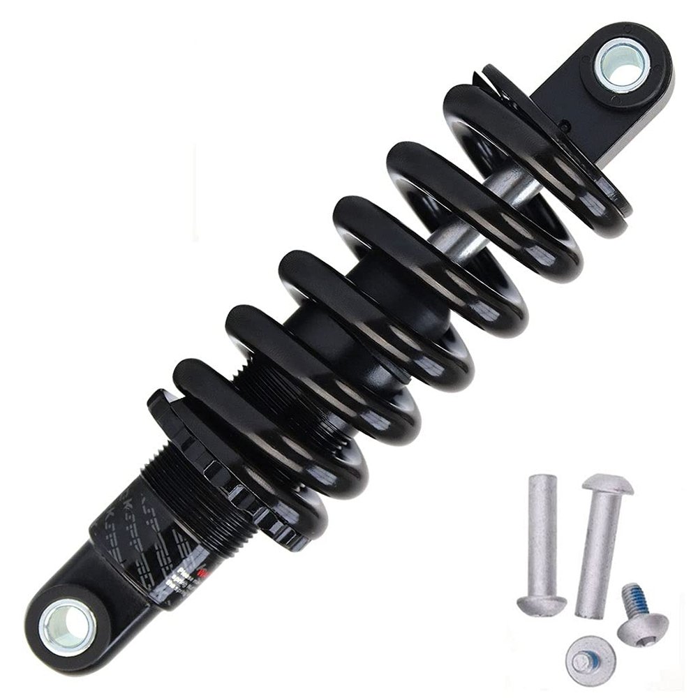 LYYCX Rear Shock Absorber 125mm 150mm Spring Suspension 150Lbs 250Lbs 350Lbs 450 Lbs 650Lbs with Bushing and Screw (Color : 150mm, Size : 650Lbs)