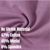 ZONBAILON Mens Bulge Enhancing Briefs Dual Pouch Trunks Underwear Modal Boxer Briefs Purple 1 Pack Large view 2