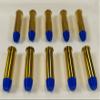 357 Magnum Snap caps - Dummy Training Rounds - Set of 10 (Blue & Brass) view 4
