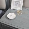 HOME SMILE Initials Ring Dish Jewery Tray with Personalized R-Monogrammed Engagement Wedding Gifts for Friends,Sister,Birthday Christmas Gifts for Women,Ceramic White view 2