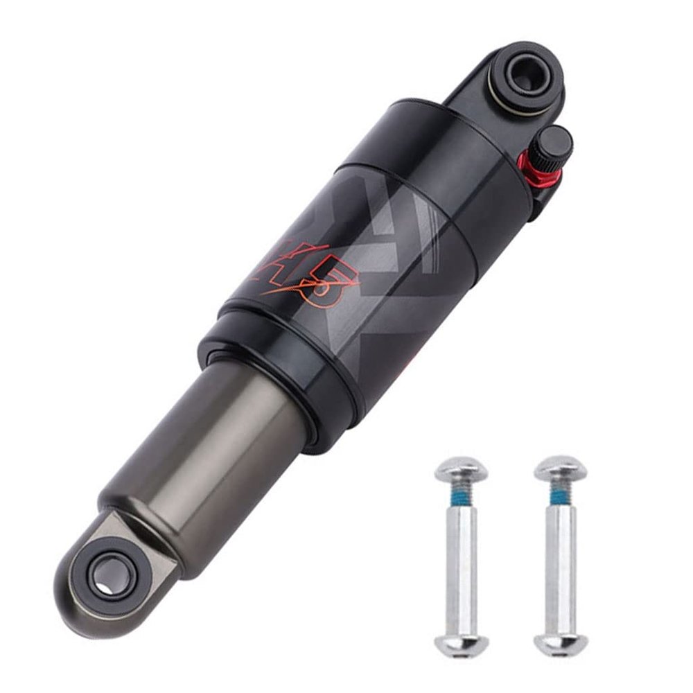 LYYCX Air Shock Absorber, Soft Tail Rear Shock 125/150/165/190/200MM Mountain Bike Mid-Mounted Suspension (Color : 200mm)