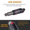 LYYCX Air Shock Absorber, Soft Tail Rear Shock 125/150/165/190/200MM Mountain Bike Mid-Mounted Suspension (Color : 200mm) view 3