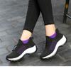 Dressnu Women's Shoes Casual Sports Shoes Rocking Shoes lace up Thick Bottom Shoes Purple 9 view 4