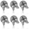 100 Pack Split Shot Fishing Weight Removable Clip On Fly Fish Line Sinkers Round Egg Fishing Sinker Saltwater Lead Weight Bass Fishing Freshwater 2.0g view 1