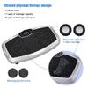 HAIZON Vibration Plate Exercise Machine, Vibration Fitness Platform Machine with Resistance Bands & Remote Control & Max Load 330lbs view 4